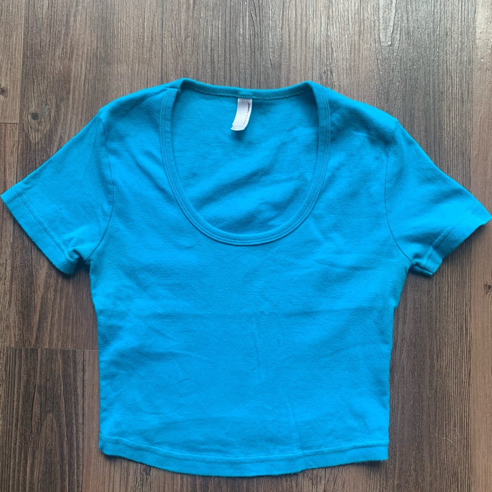 🛑SOLD🛑American Apparel Short Sleeve Crop